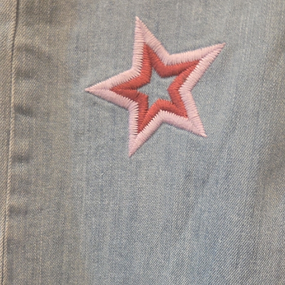 Stella McCartney Light Blue Kids Denim Shorts - Picture 4 of 12